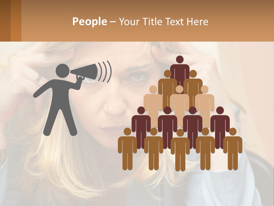 Caucasian Wellness Retirement PowerPoint Template