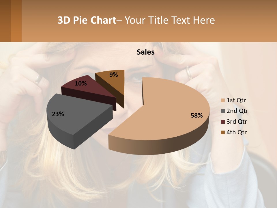 Caucasian Wellness Retirement PowerPoint Template