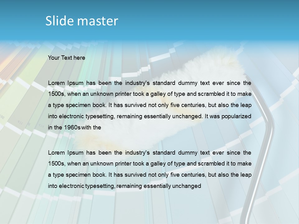 Sad Coast Senior PowerPoint Template