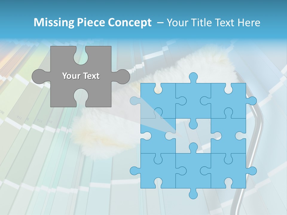 Sad Coast Senior PowerPoint Template