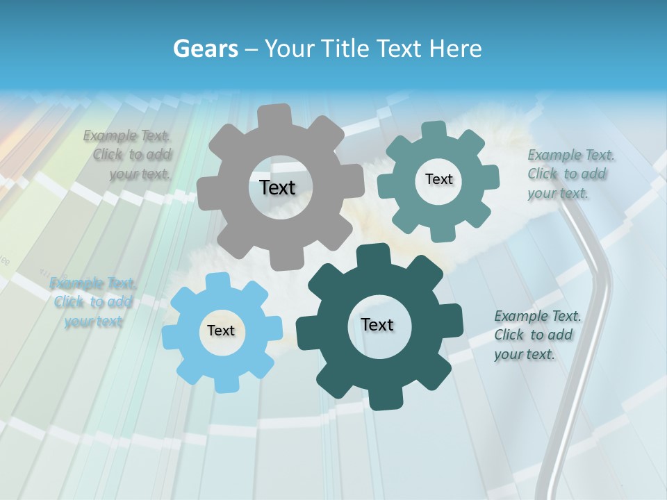 Sad Coast Senior PowerPoint Template