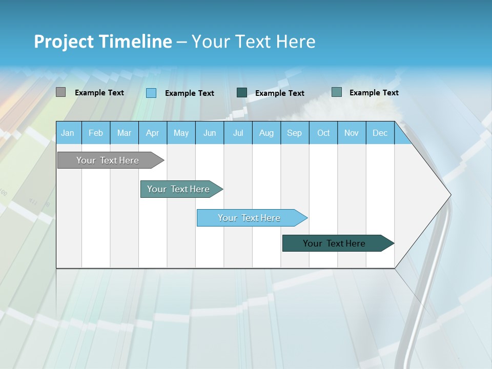Sad Coast Senior PowerPoint Template