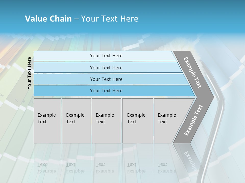 Sad Coast Senior PowerPoint Template