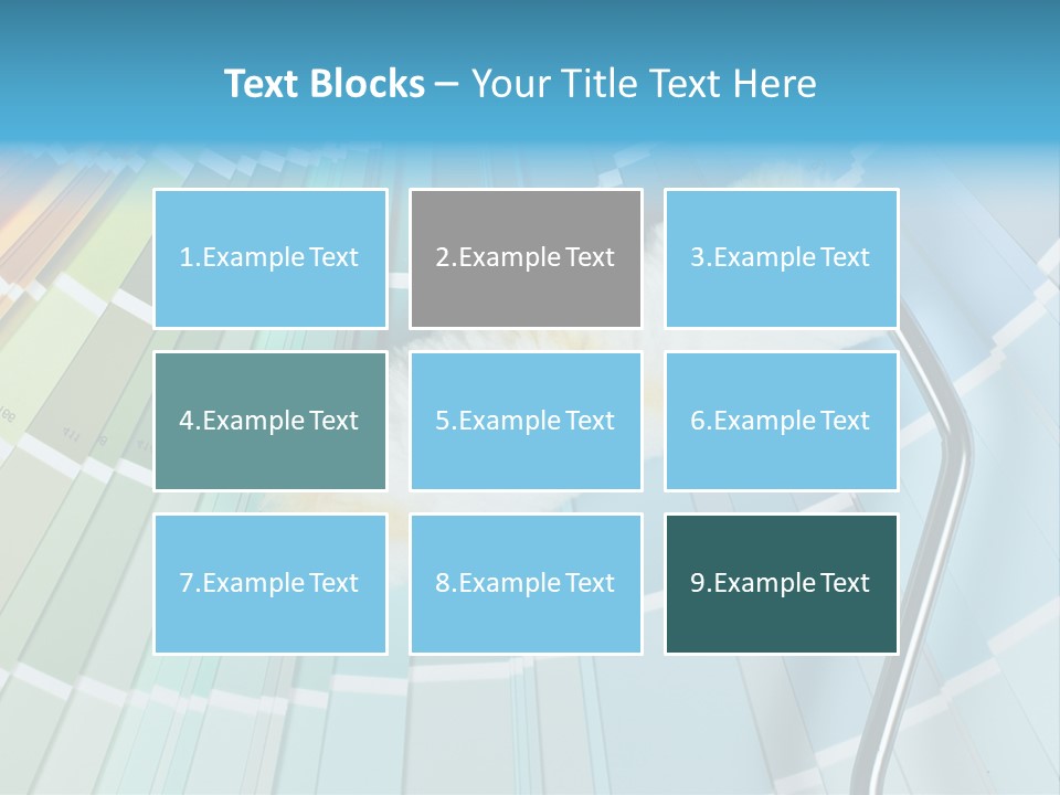 Sad Coast Senior PowerPoint Template