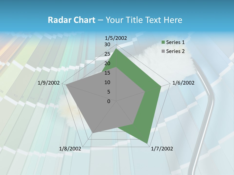 Sad Coast Senior PowerPoint Template