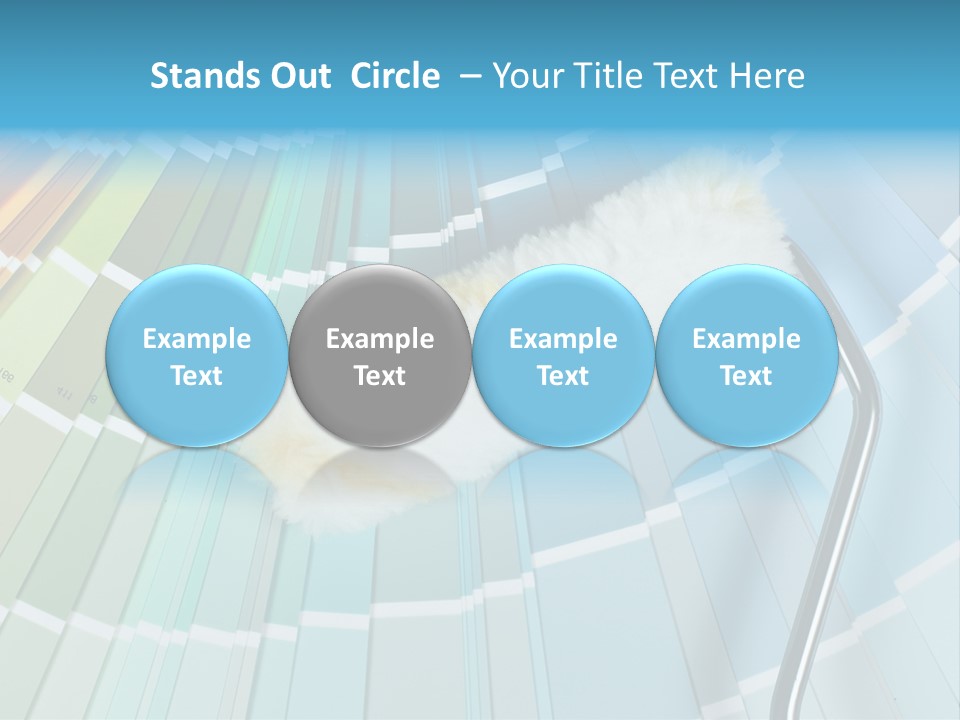 Sad Coast Senior PowerPoint Template