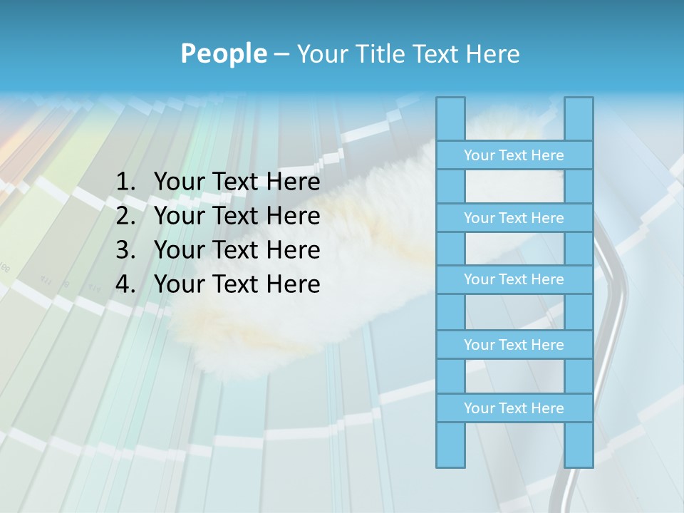 Sad Coast Senior PowerPoint Template