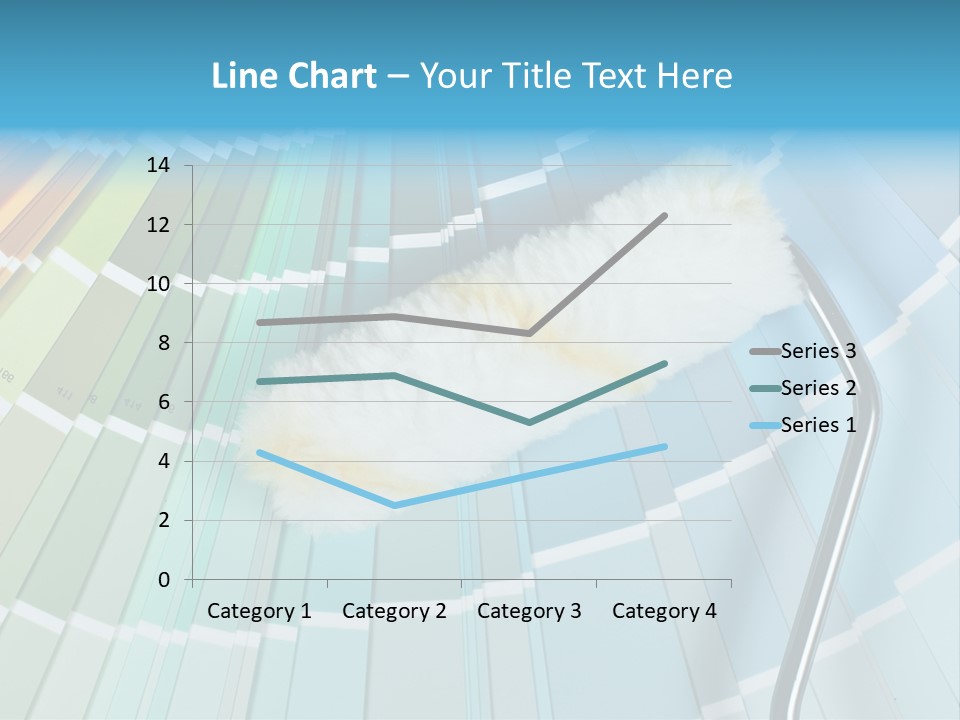 Sad Coast Senior PowerPoint Template