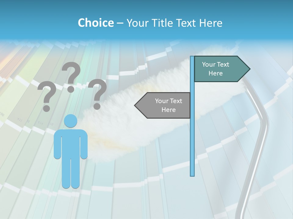 Sad Coast Senior PowerPoint Template