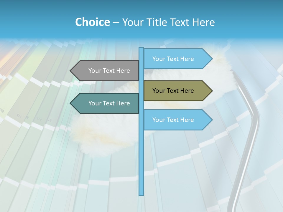 Sad Coast Senior PowerPoint Template
