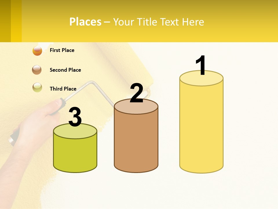 Portrait Ocean White PowerPoint Template