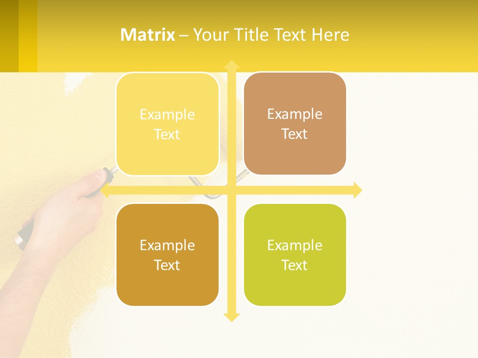 Portrait Ocean White PowerPoint Template