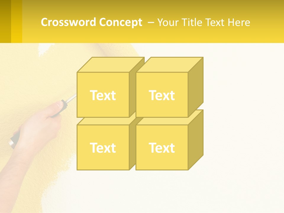 Portrait Ocean White PowerPoint Template