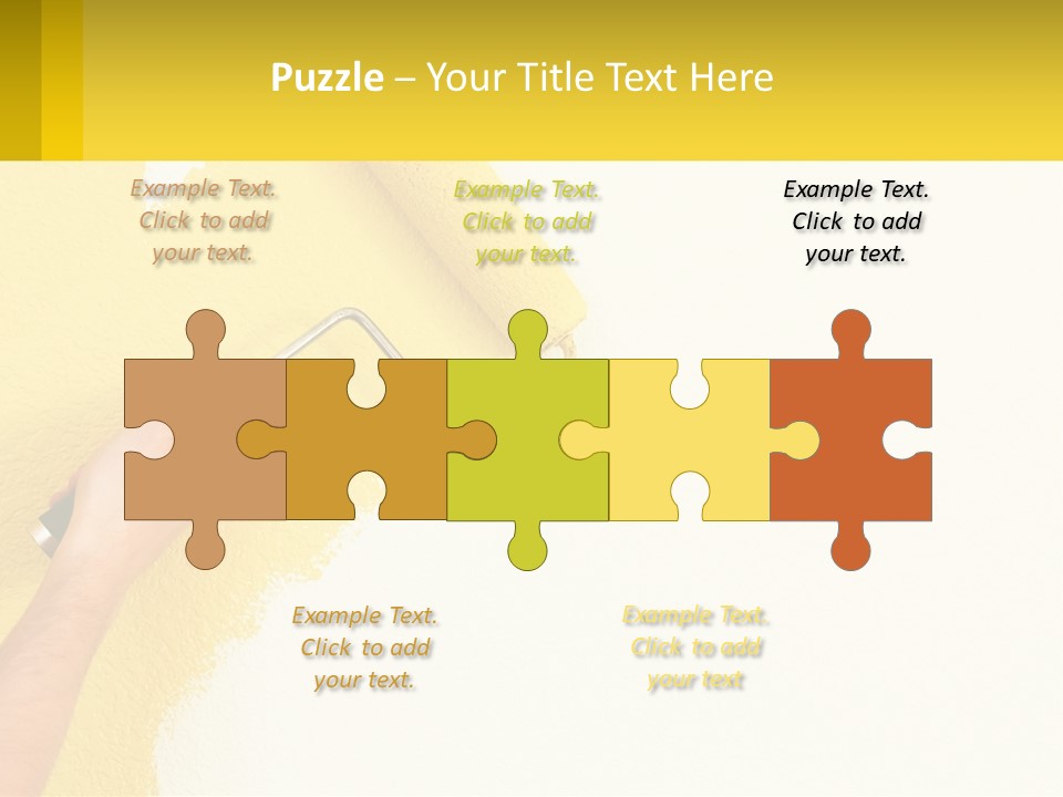 Portrait Ocean White PowerPoint Template