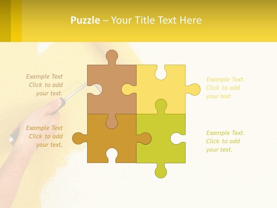 Portrait Ocean White PowerPoint Template