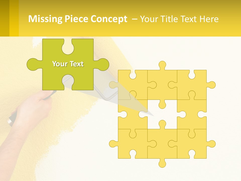 Portrait Ocean White PowerPoint Template