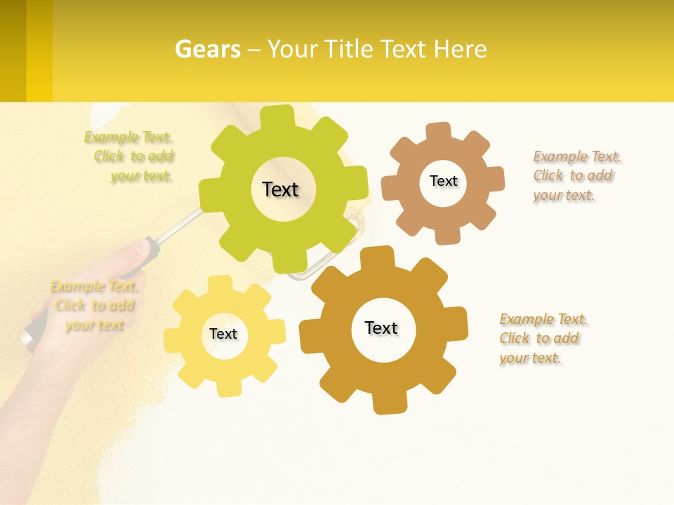 Portrait Ocean White PowerPoint Template