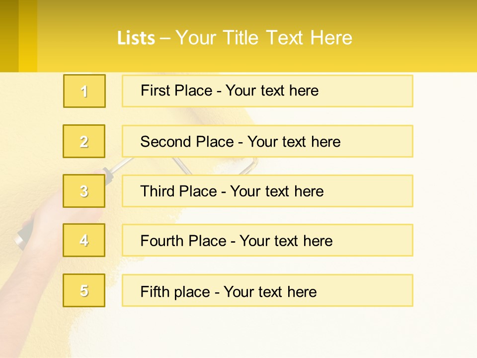 Portrait Ocean White PowerPoint Template