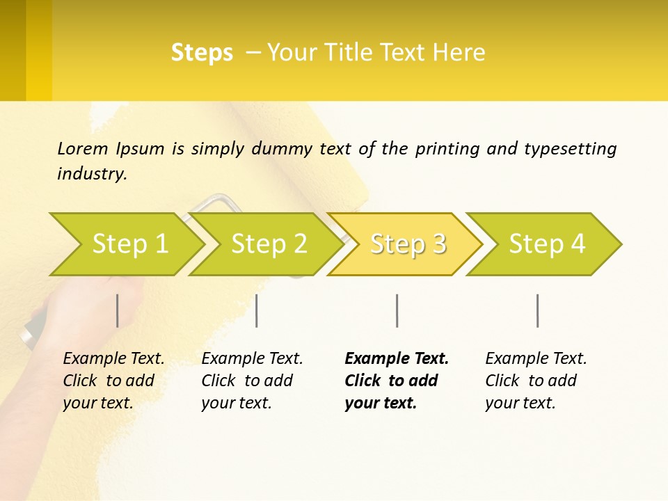 Portrait Ocean White PowerPoint Template