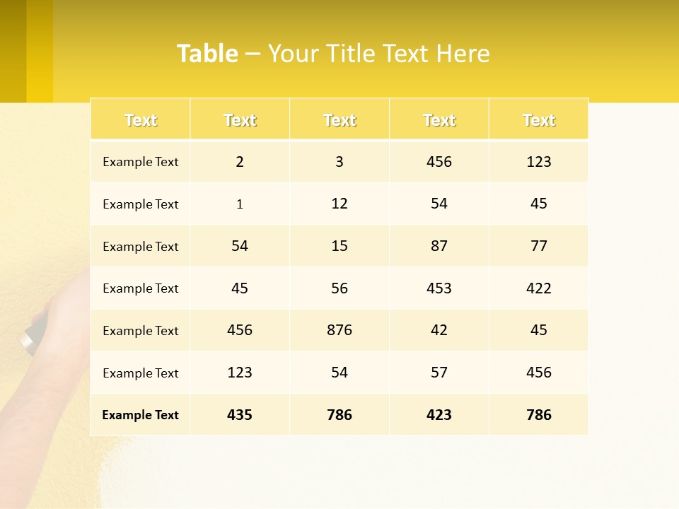 Portrait Ocean White PowerPoint Template