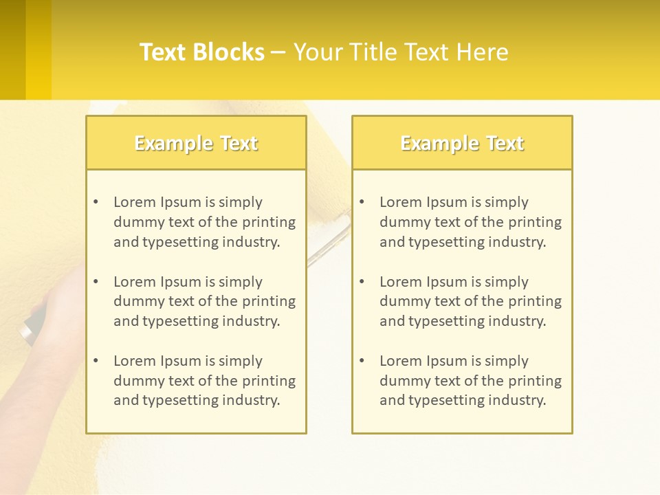 Portrait Ocean White PowerPoint Template