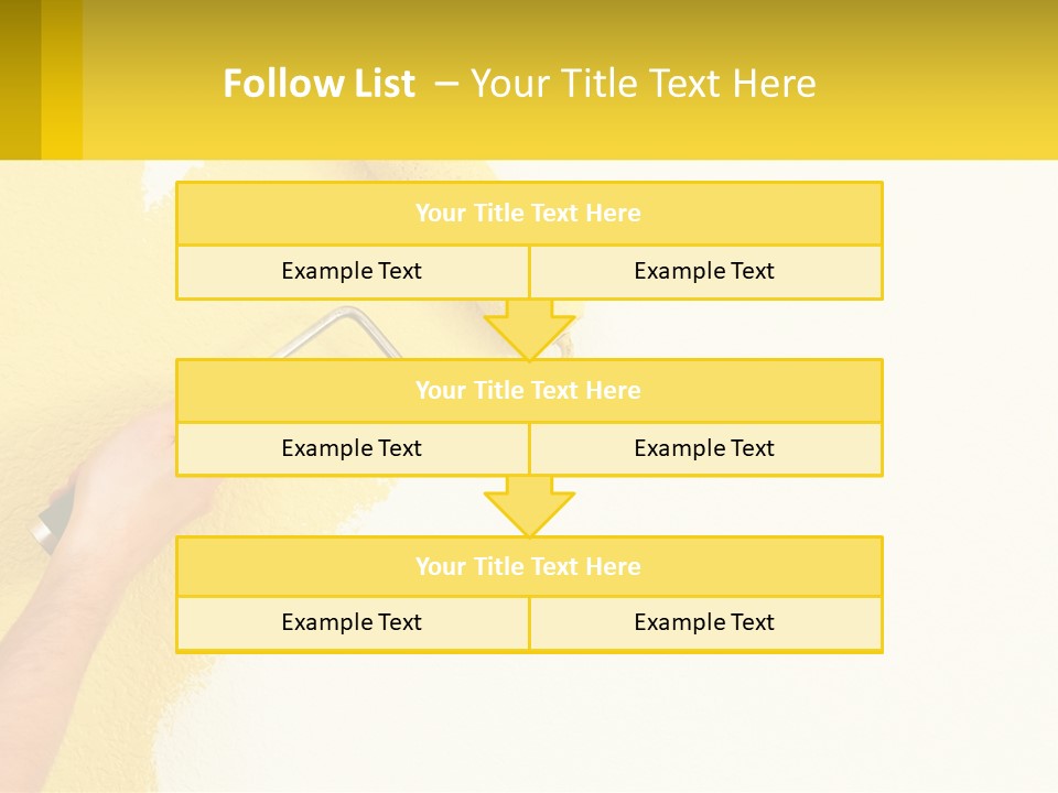 Portrait Ocean White PowerPoint Template