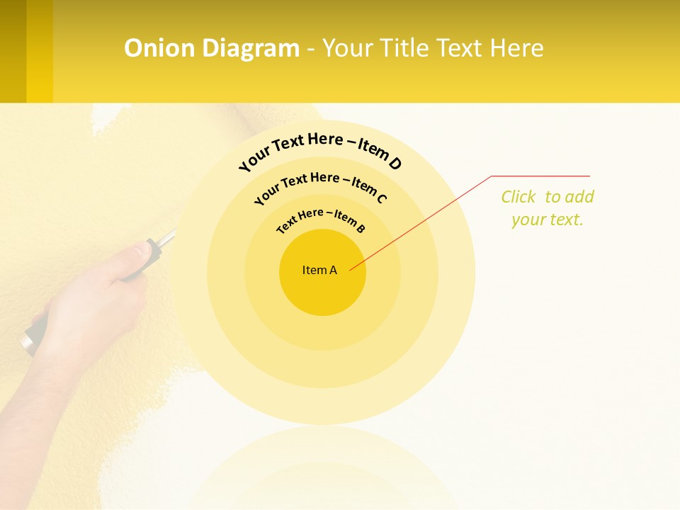 Portrait Ocean White PowerPoint Template