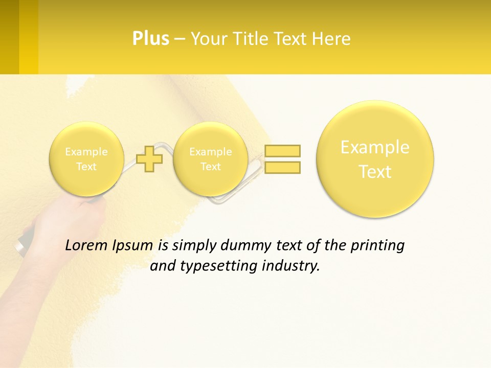 Portrait Ocean White PowerPoint Template