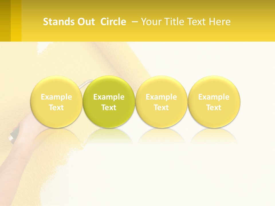 Portrait Ocean White PowerPoint Template