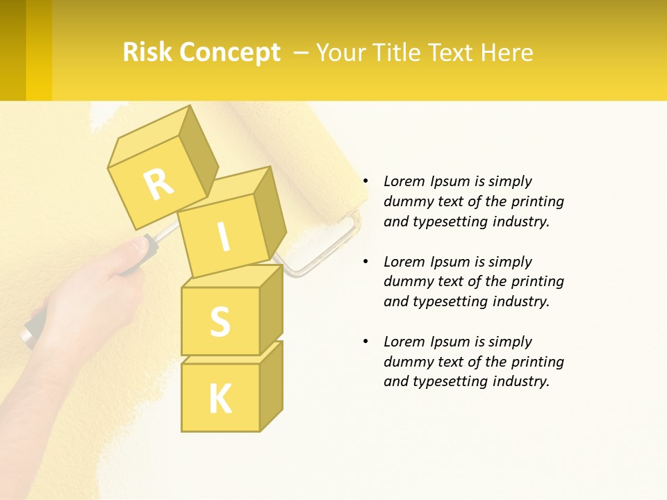 Portrait Ocean White PowerPoint Template