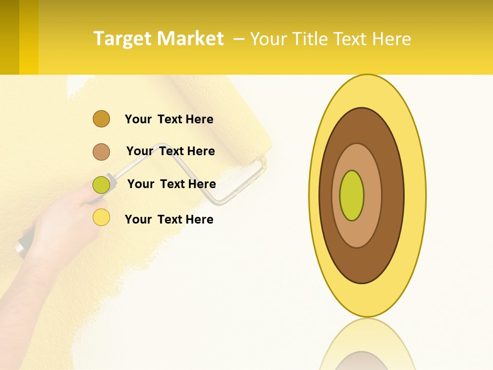 Portrait Ocean White PowerPoint Template