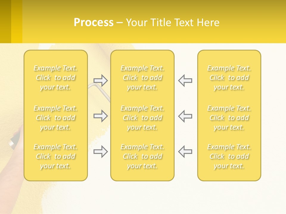 Portrait Ocean White PowerPoint Template