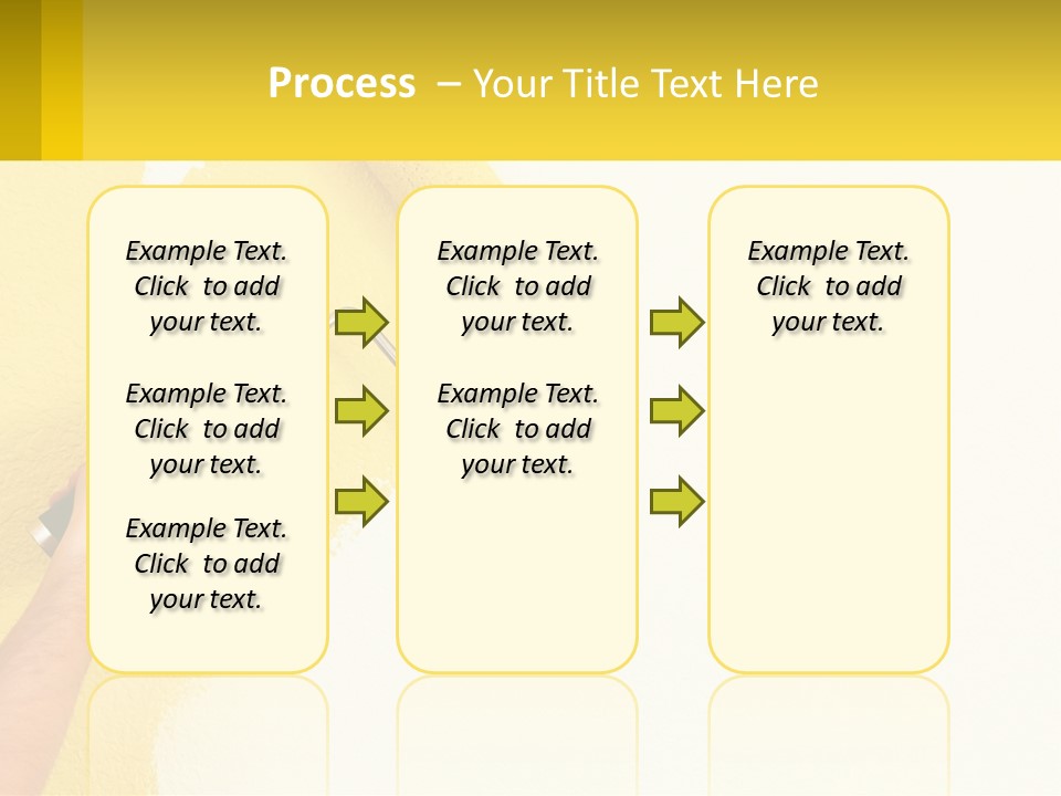 Portrait Ocean White PowerPoint Template