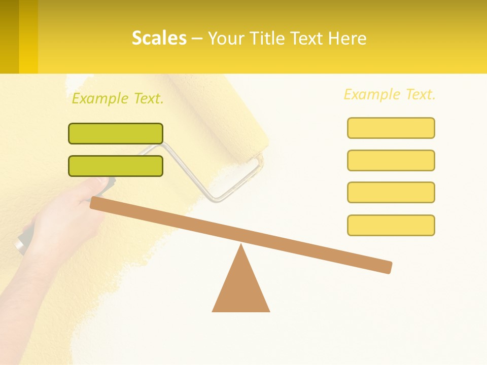 Portrait Ocean White PowerPoint Template