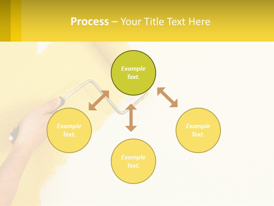 Portrait Ocean White PowerPoint Template