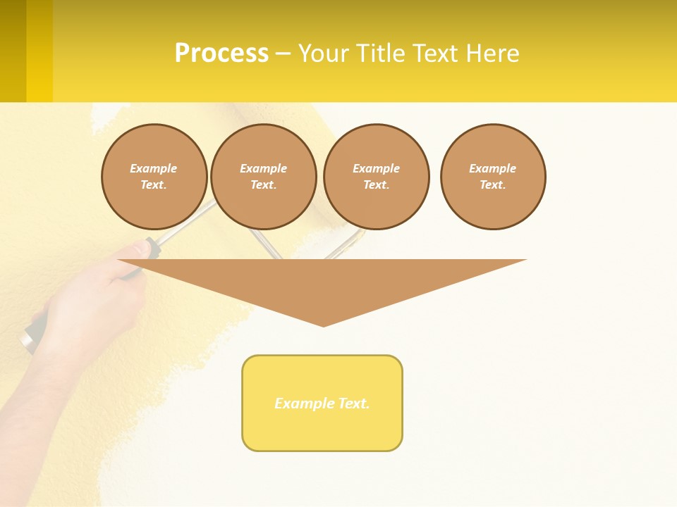 Portrait Ocean White PowerPoint Template