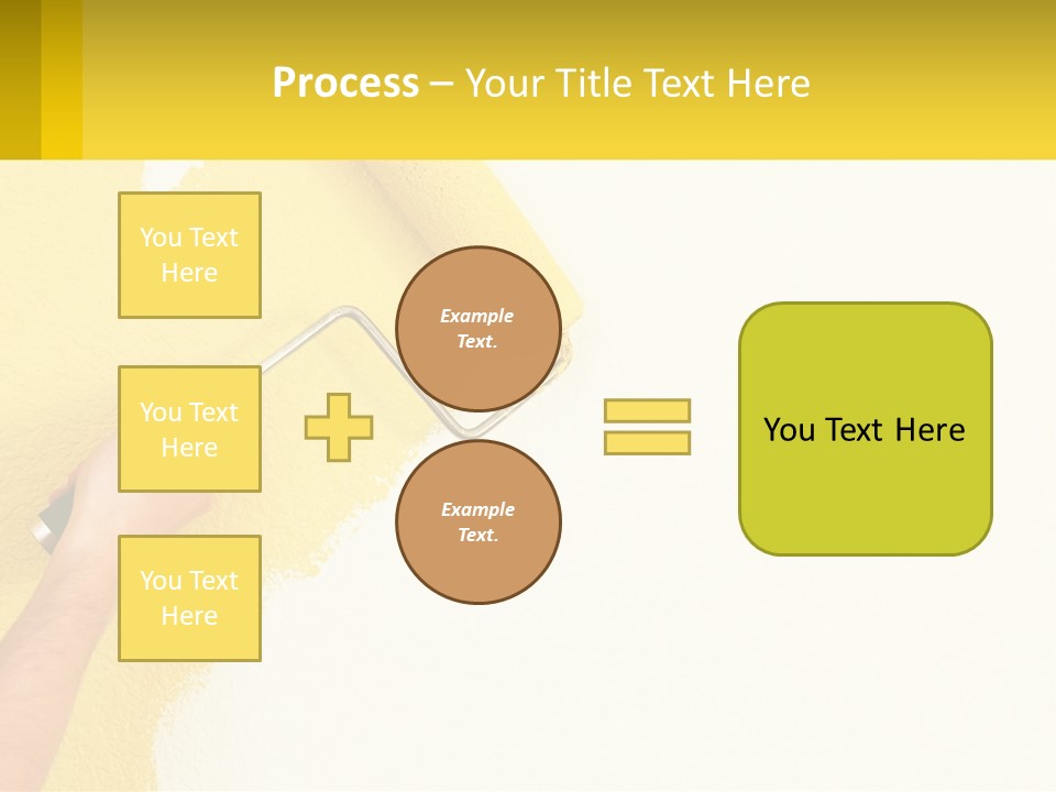 Portrait Ocean White PowerPoint Template