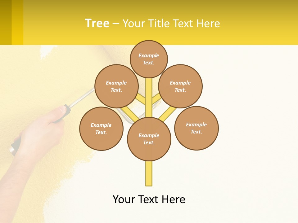 Portrait Ocean White PowerPoint Template