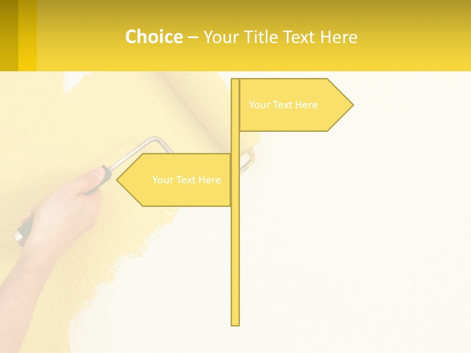 Portrait Ocean White PowerPoint Template