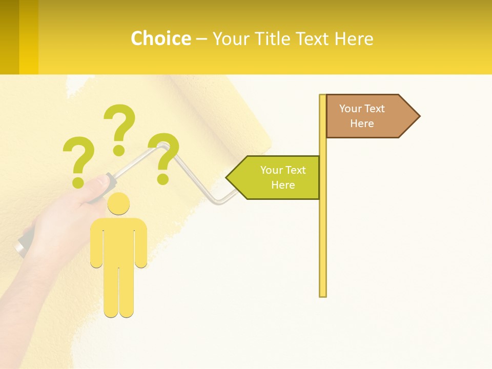 Portrait Ocean White PowerPoint Template