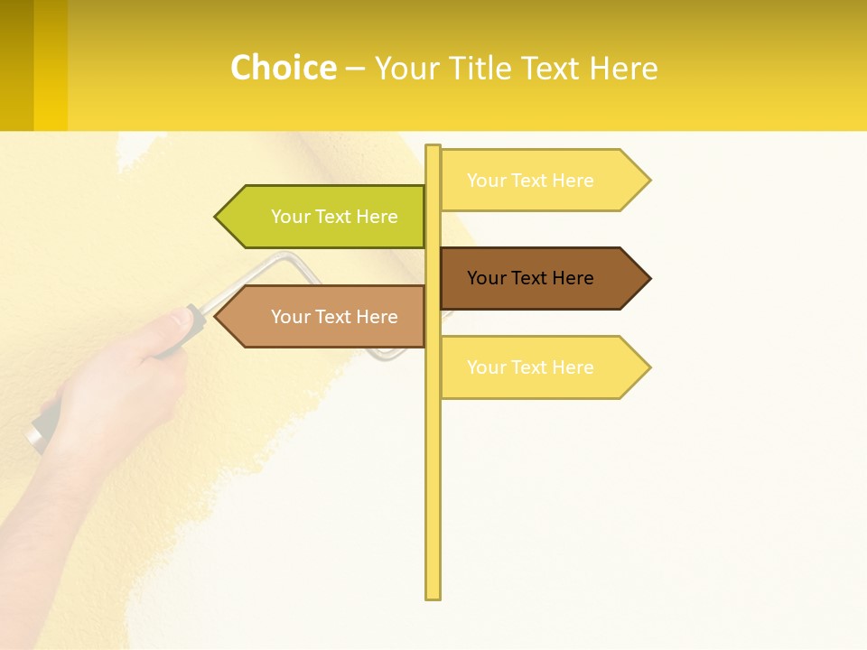 Portrait Ocean White PowerPoint Template