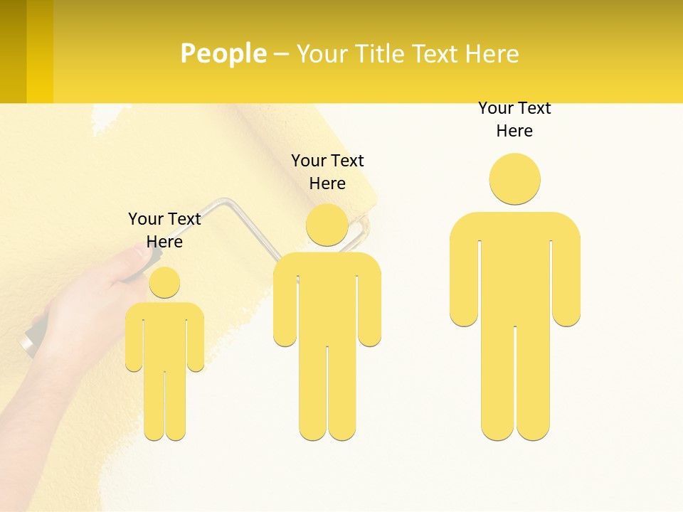 Portrait Ocean White PowerPoint Template