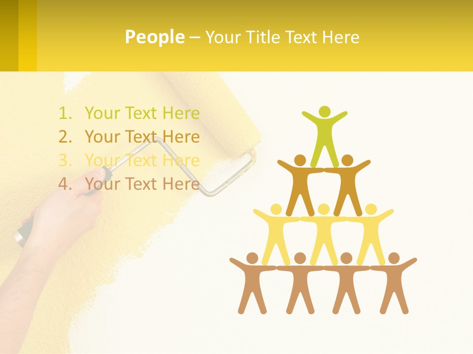 Portrait Ocean White PowerPoint Template