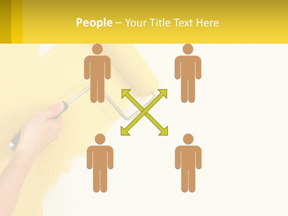 Portrait Ocean White PowerPoint Template