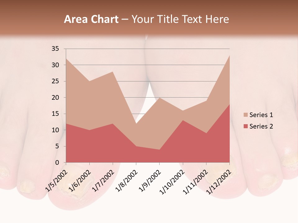 Caucasian Sea Sunset PowerPoint Template