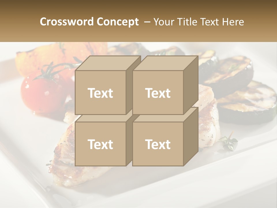 Portrait Senior Sea PowerPoint Template