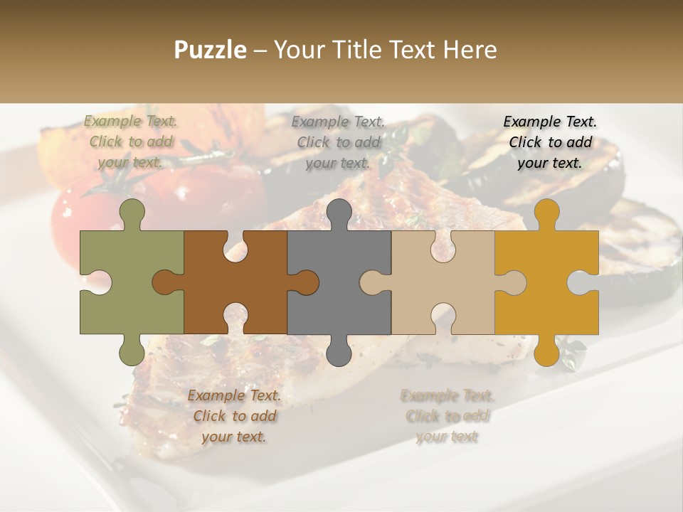 Portrait Senior Sea PowerPoint Template