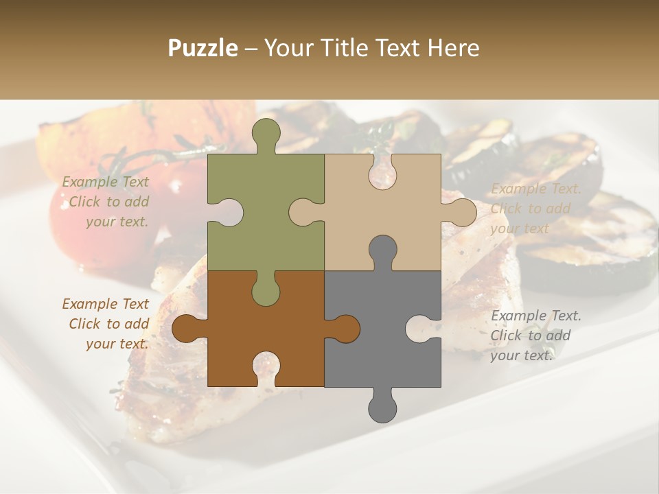 Portrait Senior Sea PowerPoint Template