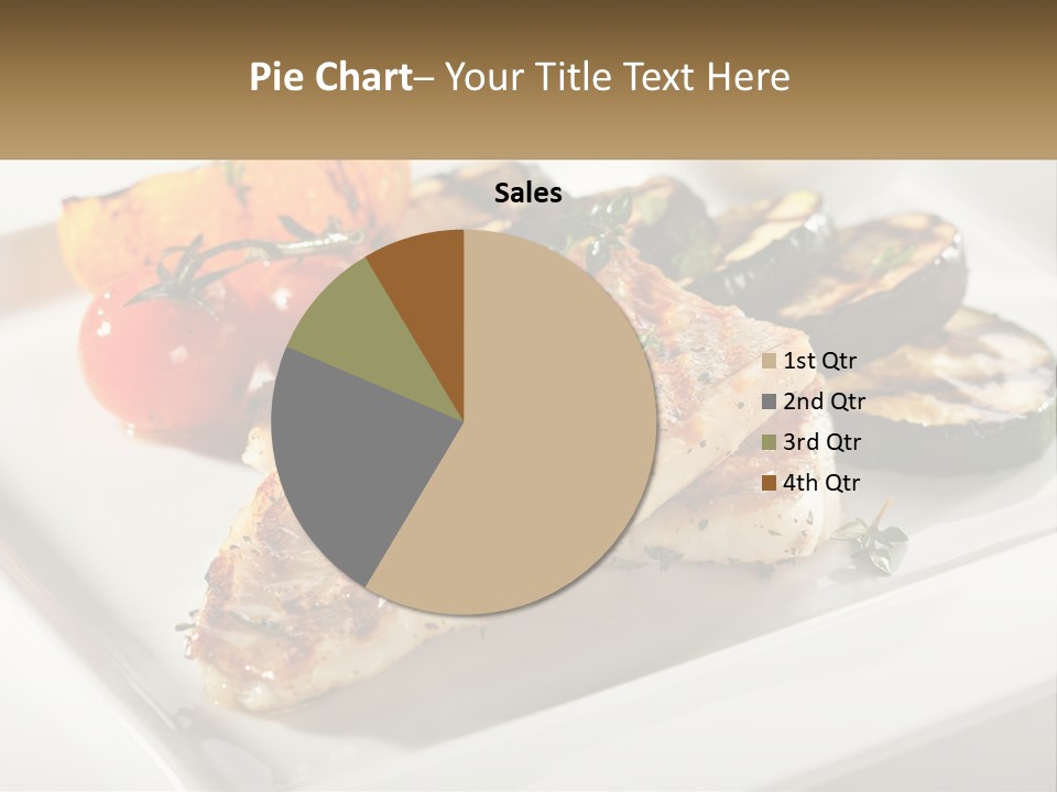 Portrait Senior Sea PowerPoint Template