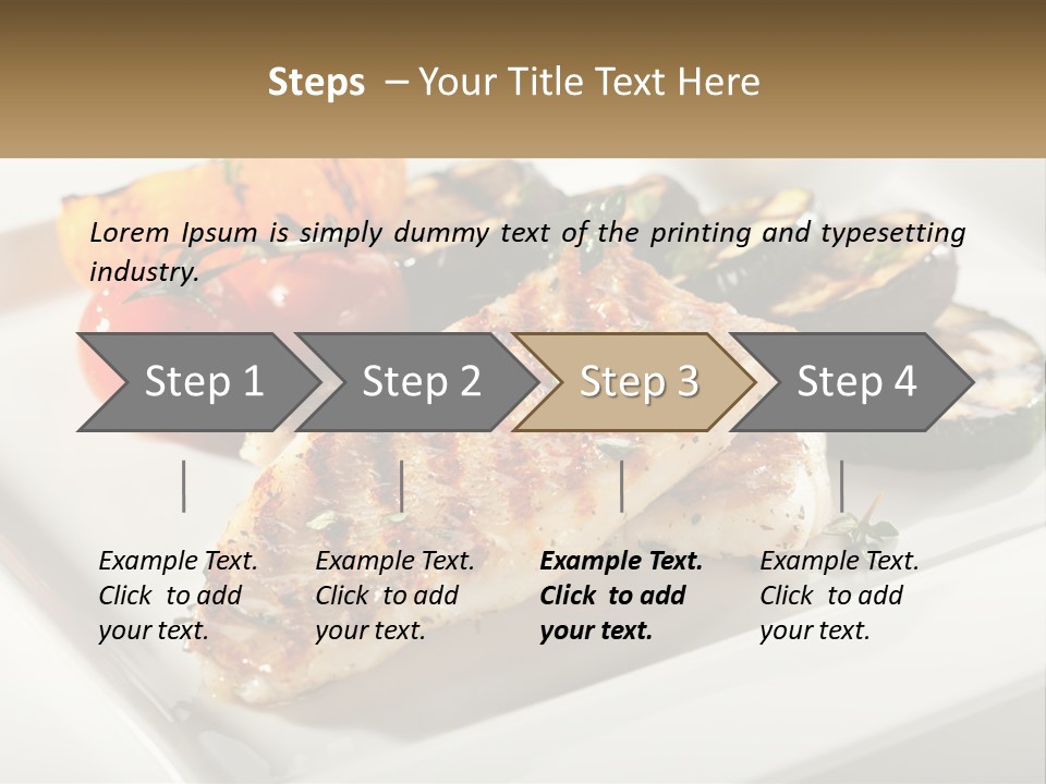 Portrait Senior Sea PowerPoint Template